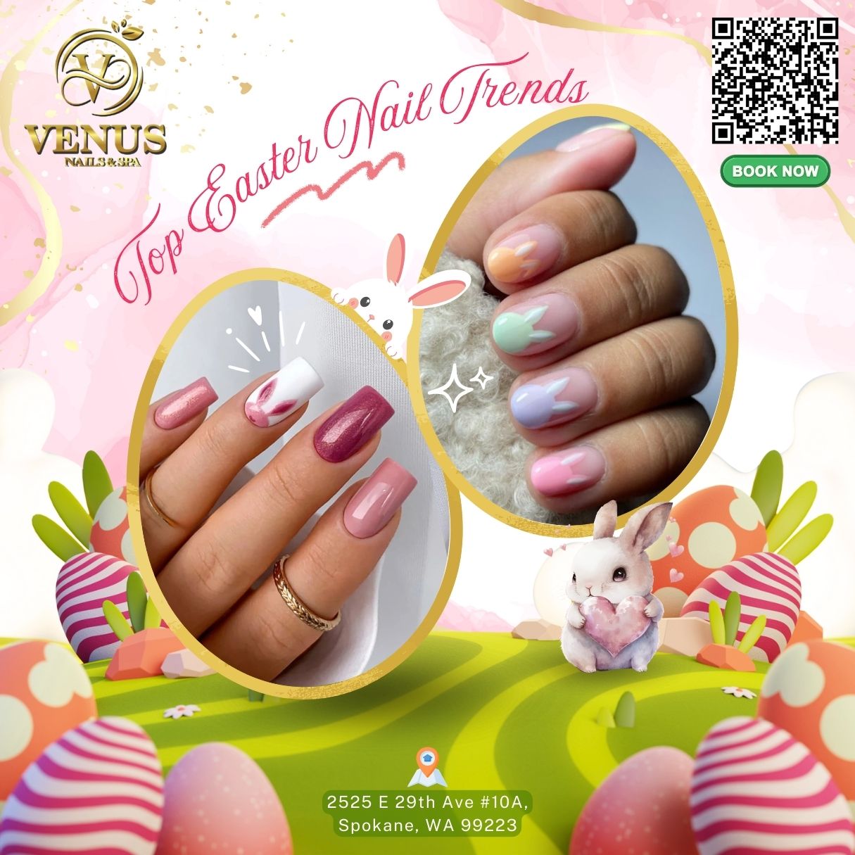 Celebrate Easter in Style – Nail Ideas and Activities for April & May 2025